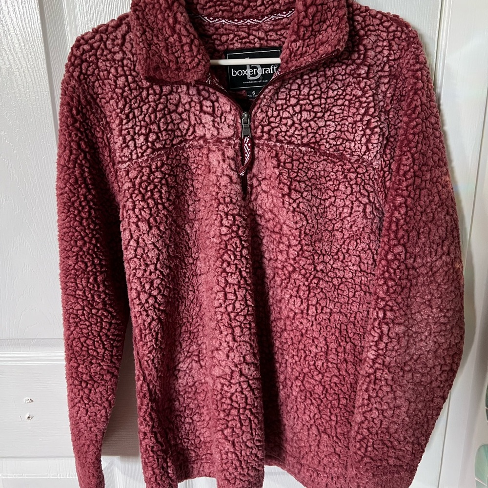 pink Sherpa jacket